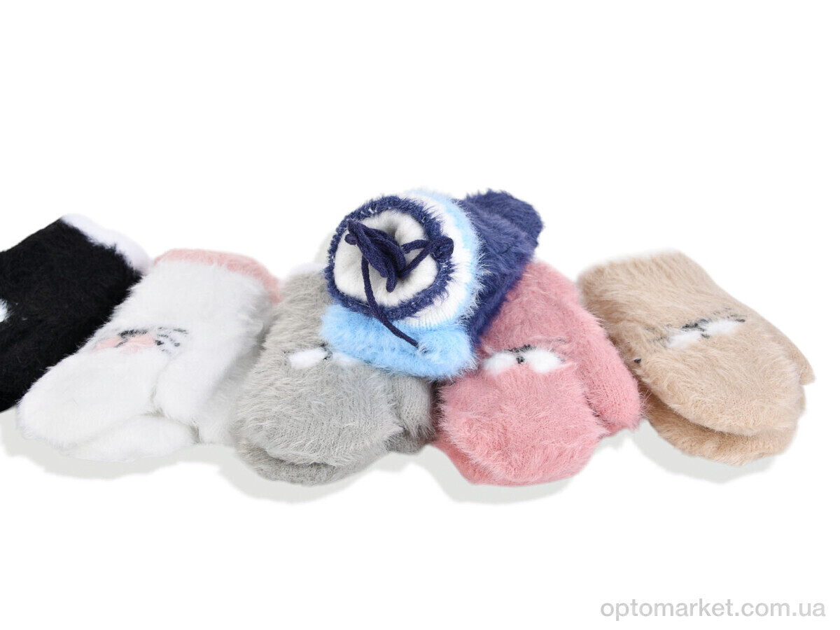 Купить Рукавиці дитячі 2525 (2-3) mix Rubi мікс, фото 2