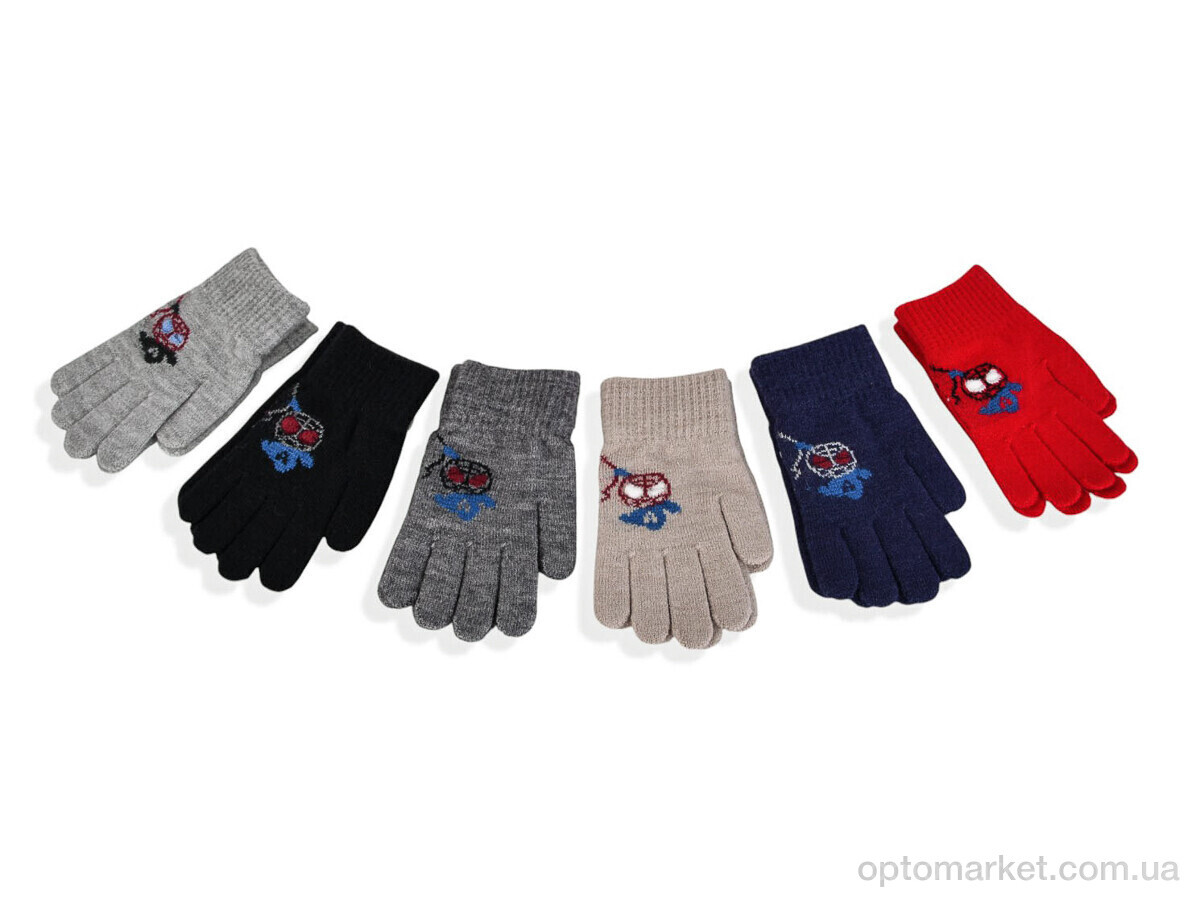 Купить Рукавички дитячі 2526 (15см) хутро mix Rubi мікс, фото 1