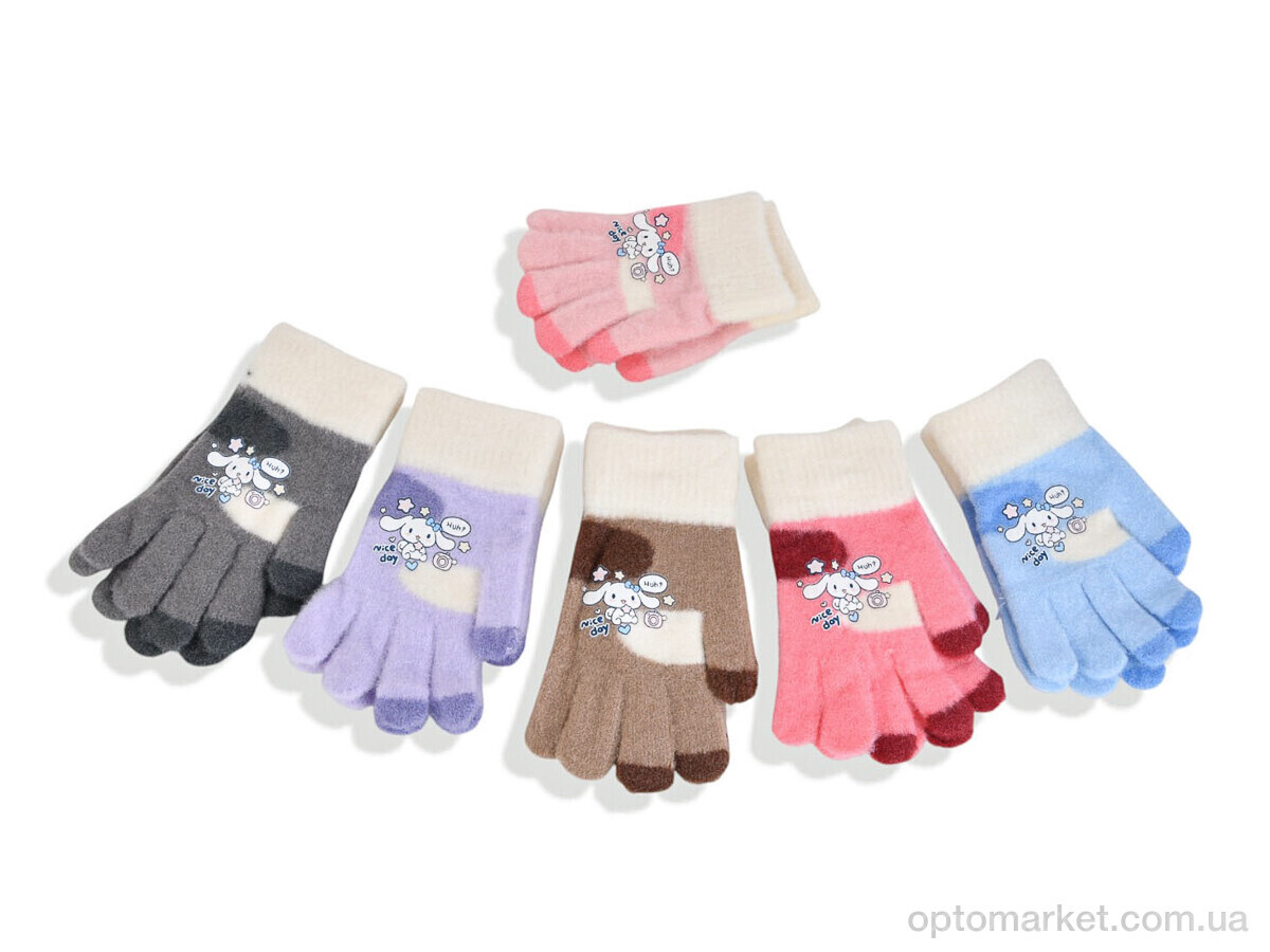 Купить Рукавички дитячі 2528 (6-10) mix Rubi мікс, фото 1