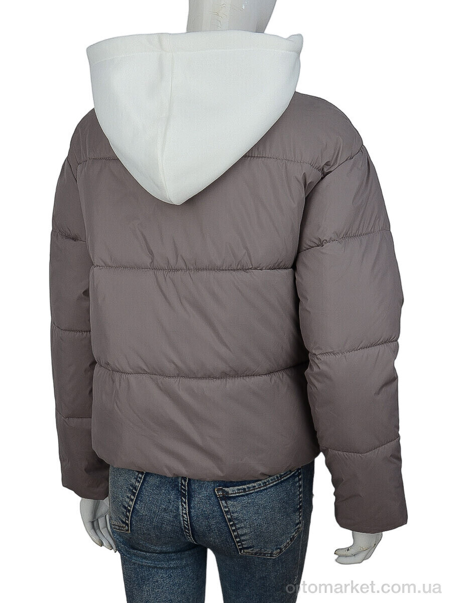 Купить Куртка жіночі 2529 brown A.S.YLM коричневий, фото 2