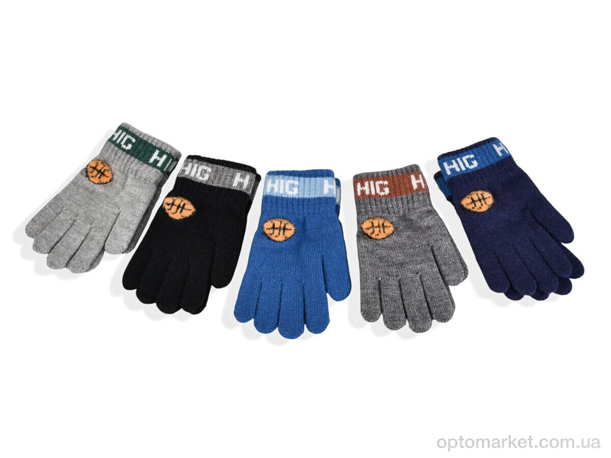 Купить Рукавички дитячі 2529M (16,5см) хутро mix Rubi мікс, фото 1