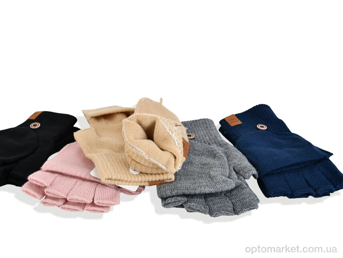 Купить Рукавиці жіночі 2532 mix Rubi мікс, фото 2