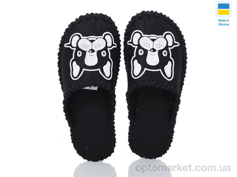 Купить Капці жіночі 253W чорний Vends чорний, фото 2