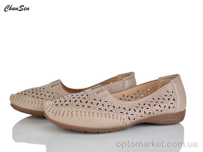 Купить Туфлі жіночі 2551-12 Shun Sen коричневий, фото 1