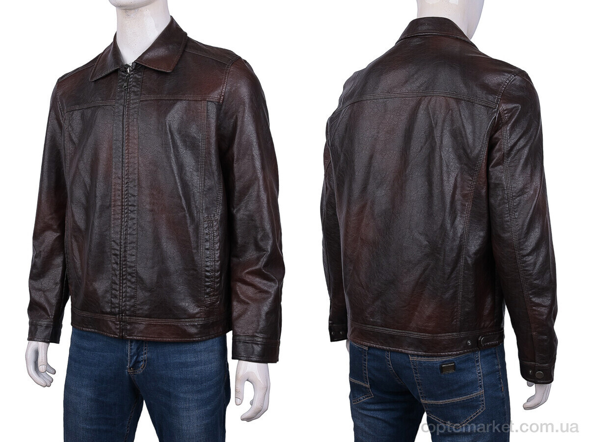 Купить Куртка чоловічі 257 (08172) brown Dikaoq Unhao коричневий, фото 3