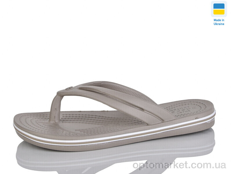 Купить Шльопанці жіночі 257 бежевий Dago бежевий, фото 1