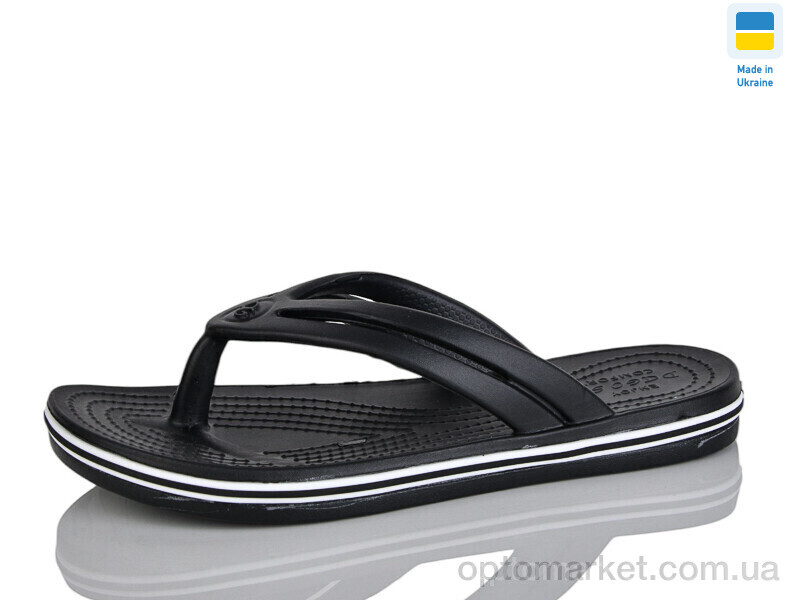 Купить Шльопанці жіночі 257 чорний Dago чорний, фото 1