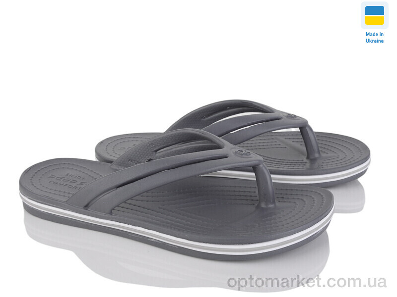 Купить В'єтнамки жіночі 257 сірий Dago сірий, фото 1