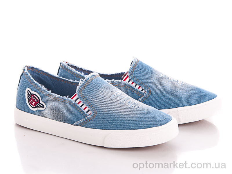 Купить Сліпони жіночі 258 l.blue Class Shoes блакитний, фото 1