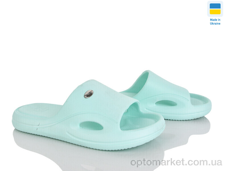 Купить Шльопанці жіночі 258 м'ята Dago зелений, фото 1