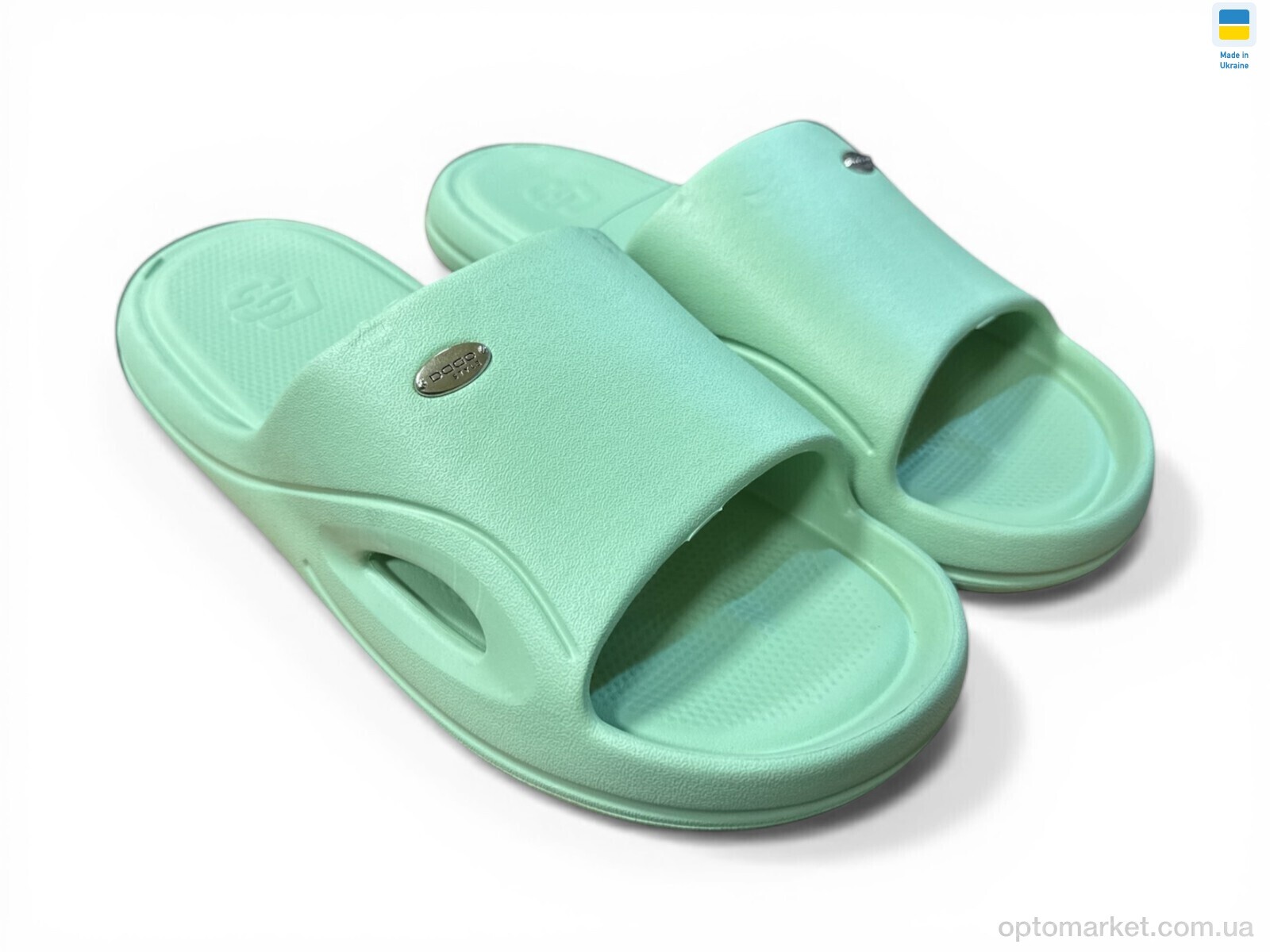 Купить Шльопанці жіночі 258 зелений Dago зелений, фото 1