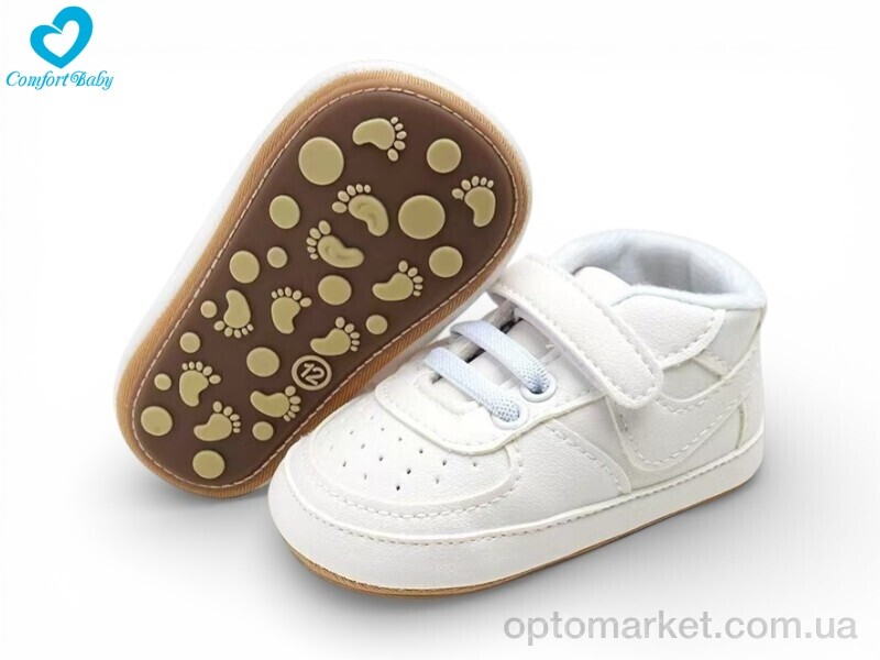 Купить Пінетки дитячі 2588-1A Comfort-baby білий, фото 1