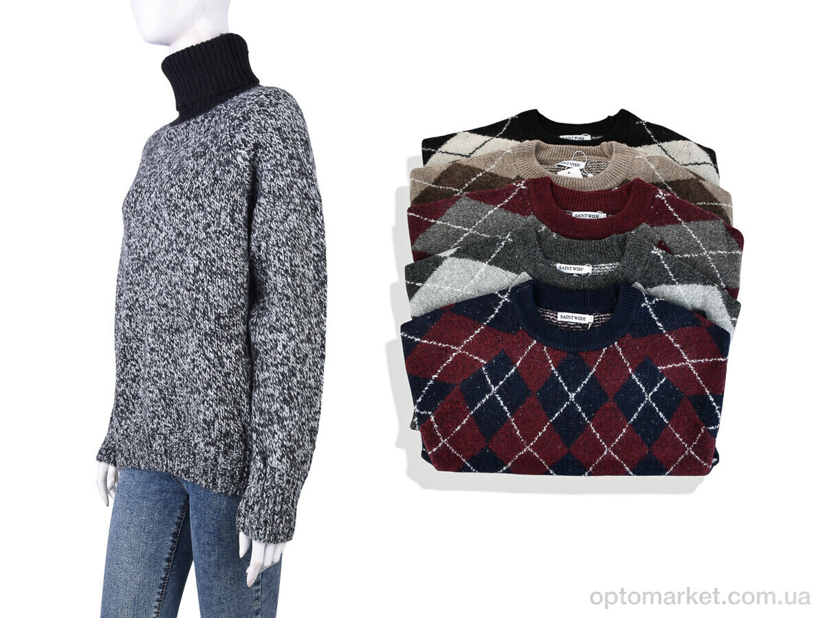Купить Светр жіночі 2589 mix Saint Wish мікс, фото 1