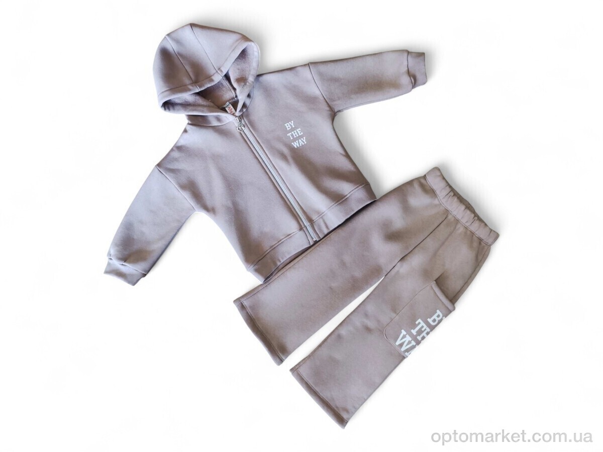 Купить Комплекти дитячі дитячі 259285 капучіно батнік-штани MyBella Kids бежевий, фото 1