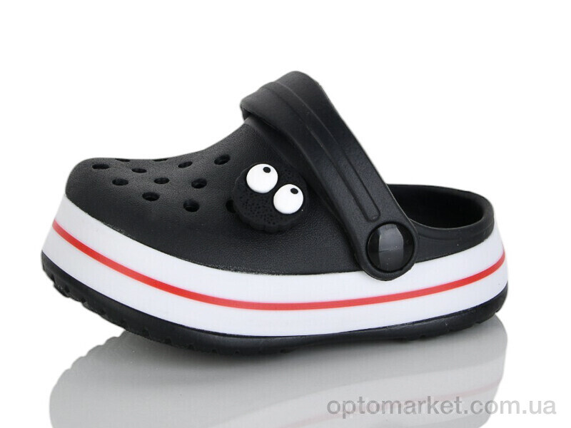 Купить Крокси дитячі 26-3102-201 Luck Line чорний, фото 1