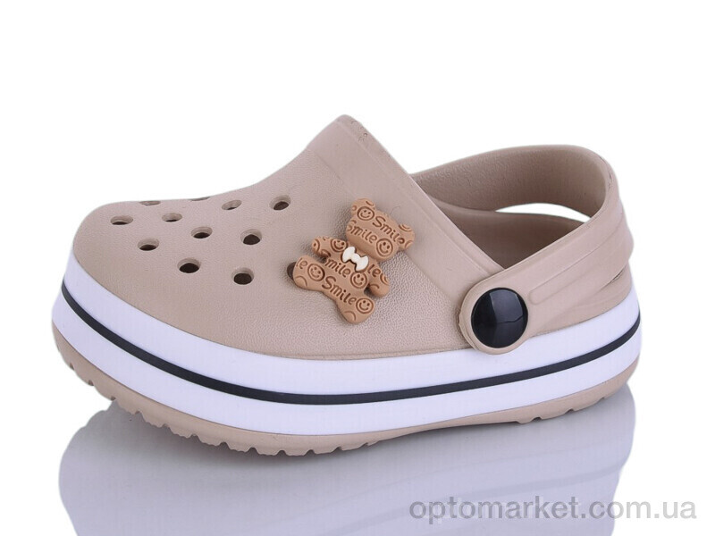 Купить Крокси дитячі 26-3102-221 Luck Line бежевий, фото 1
