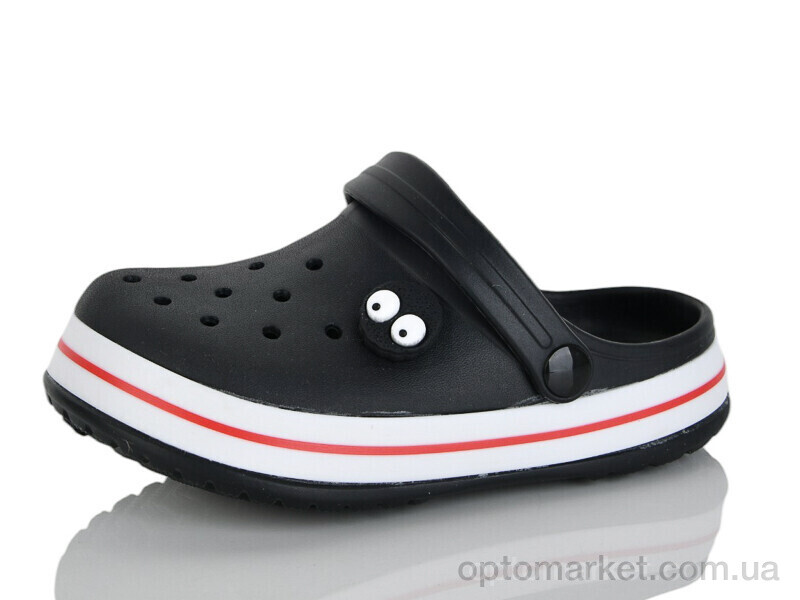 Купить Крокси дитячі 26-3102-281 Luck Line чорний, фото 1