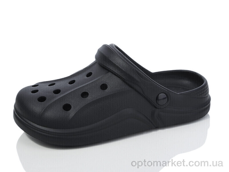 Купить Крокси жіночі 26-5068-361 Luck Line чорний, фото 1