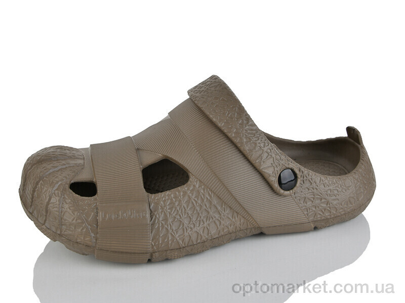 Купить Крокси чоловічі 26-5071-421 Luck Line коричневий, фото 1