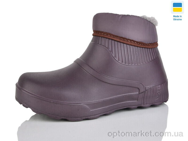 Купить Галоші жіночі 26 т.коричневий Olimp коричневий, фото 1