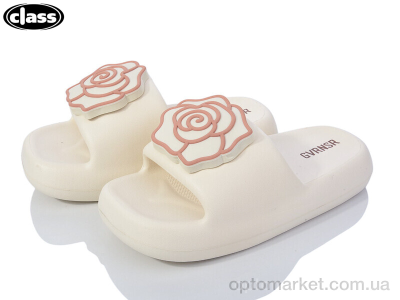 Купить Шльопанці жіночі 2601-3 Wei Wei-Class бежевий, фото 1