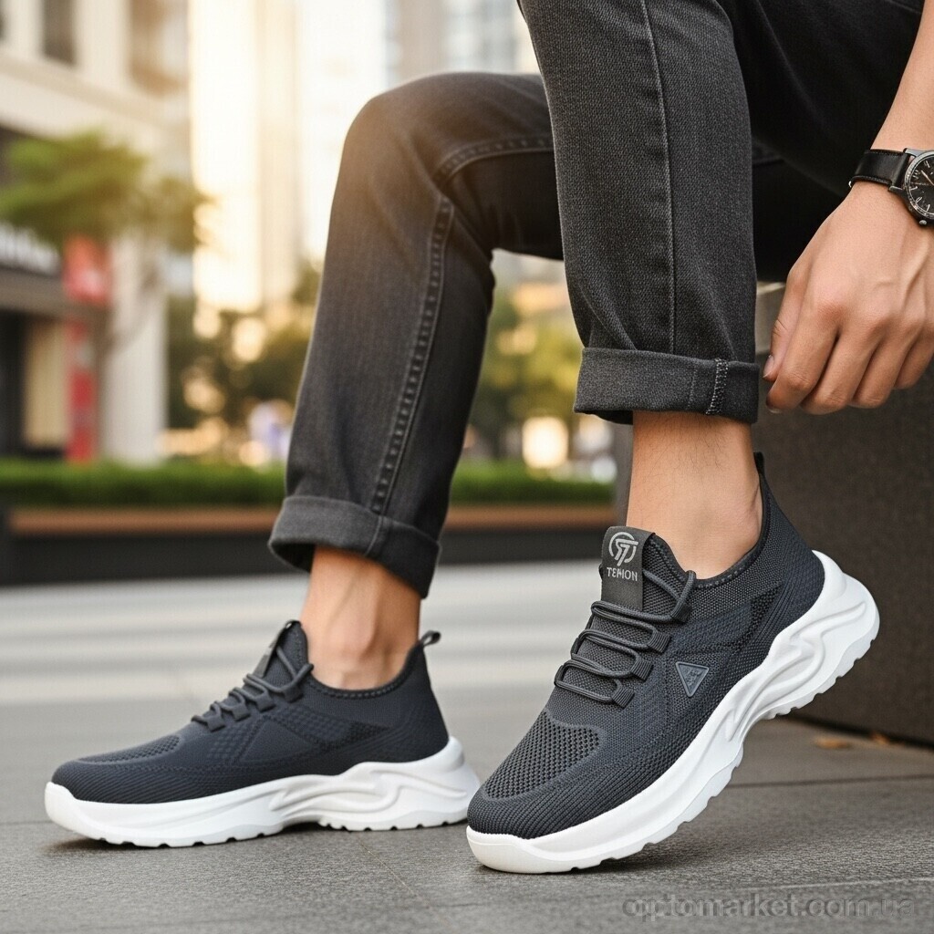 Купить Кросівки чоловічі 2601-3 Kulada-UCSS-MD сірий, фото 3