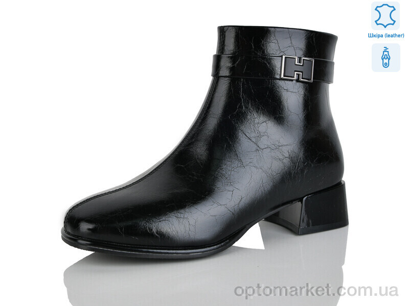 Купить Черевики жіночі 2603-2 Yimeili чорний, фото 1