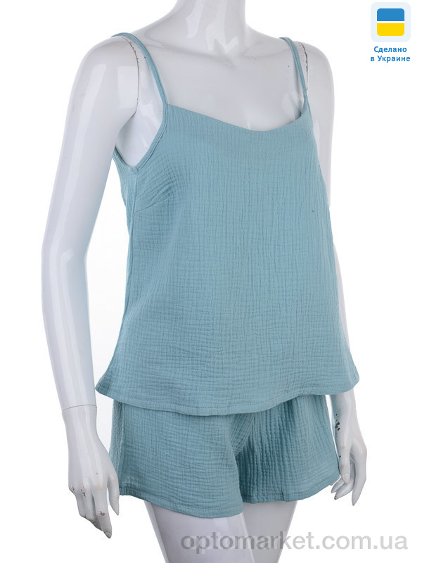 Купить Пижама жіночі 2604 бірюза Nadia & Natali зелений, фото 1