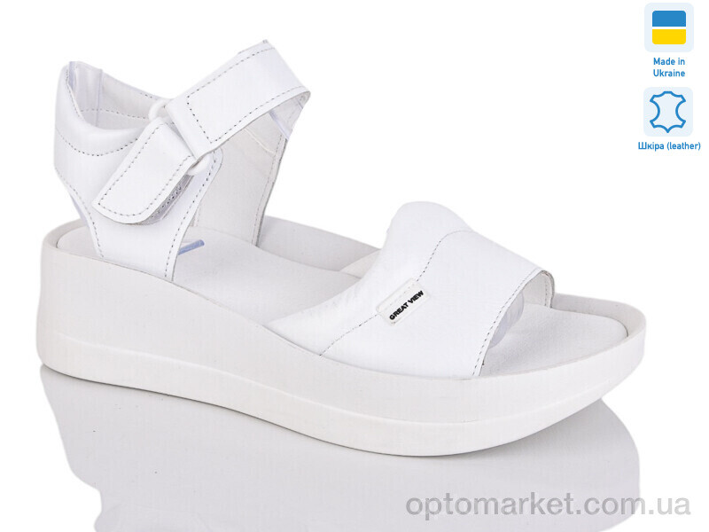 Купить Босоніжки жіночі 261 білий к. Sali білий, фото 1