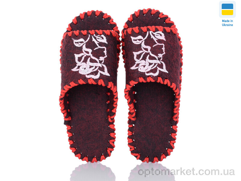 Купить Капці жіночі 261W bordo Vends бордовий, фото 1