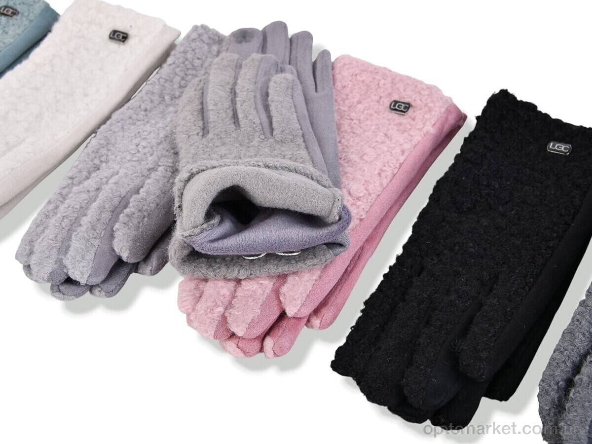 Купить Рукавички жіночі 262-05 mix Yue мікс, фото 2