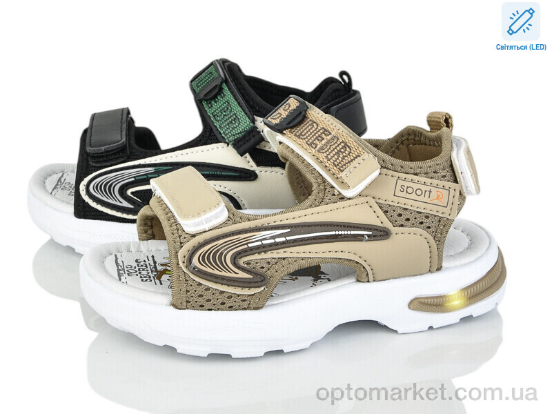 Купить Сандалі дитячі 2630-1A LED mix B&G мікс, фото 1