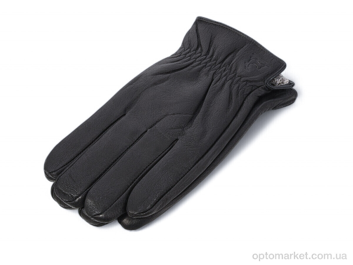 Купить Рукавички чоловічі 2632 black Ginge чорний, фото 1