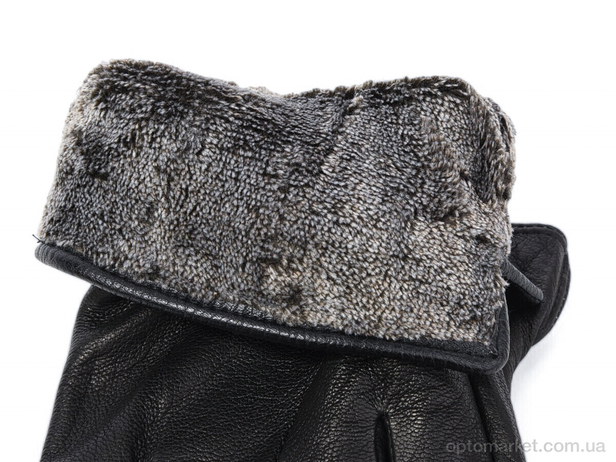 Купить Рукавички чоловічі 2632 black Ginge чорний, фото 2