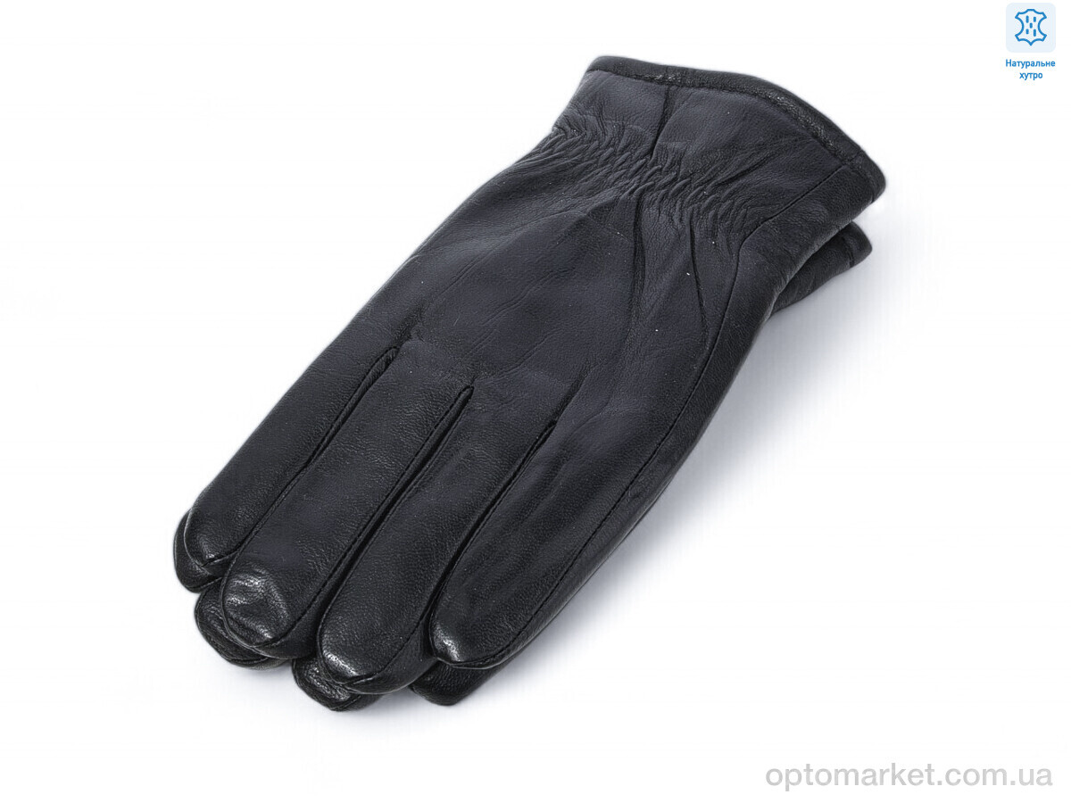 Купить Рукавички чоловічі 2632A black Ginge чорний, фото 1