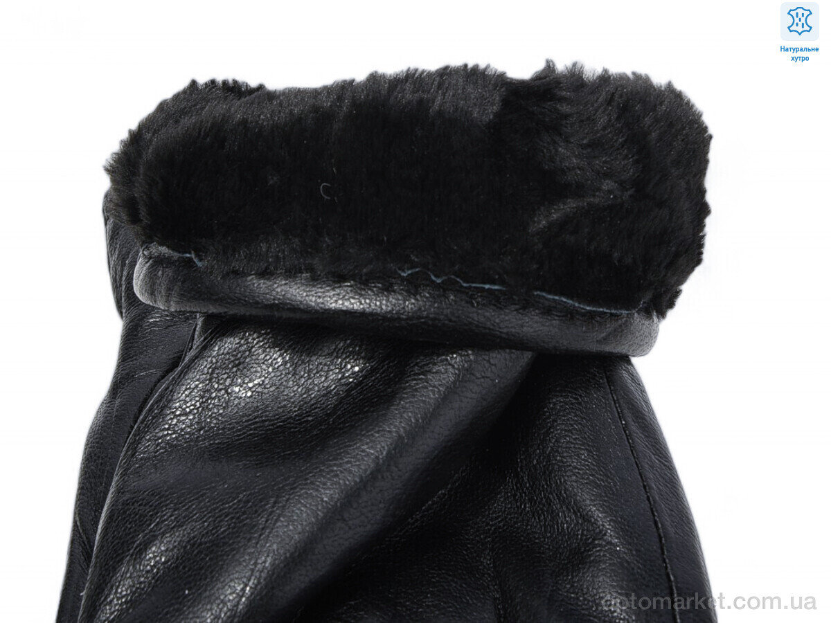 Купить Рукавички чоловічі 2632A black Ginge чорний, фото 2