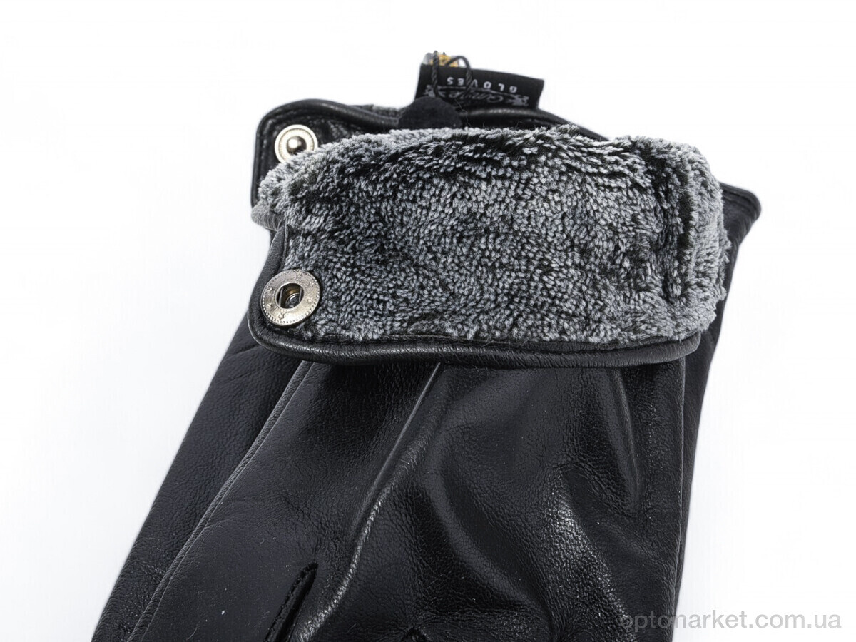 Купить Рукавички чоловічі 2632M black Ginge чорний, фото 2