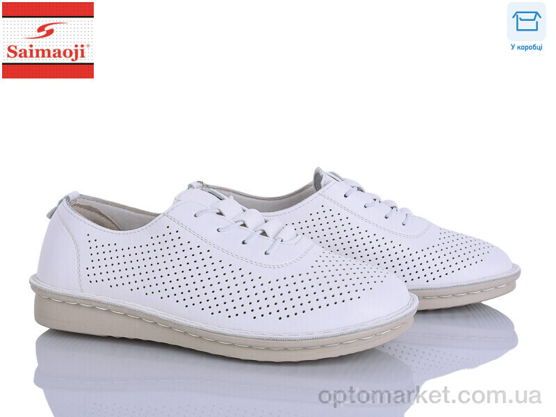 Купить Туфлі жіночі 265-7 Saimaoji білий, фото 1