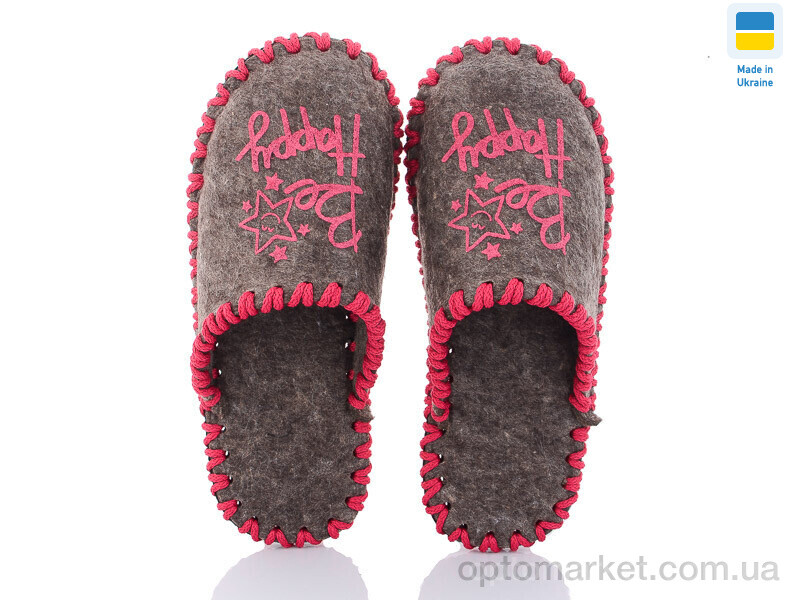 Купить Капці жіночі 266 бежевий Vends коричневий, фото 2