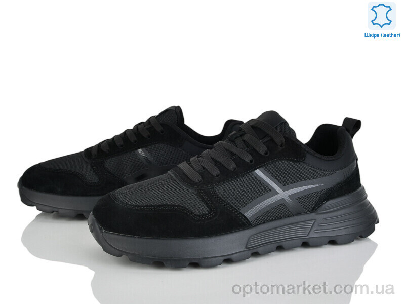 Купить Кросівки чоловічі 2662-1 MD чорний, фото 1