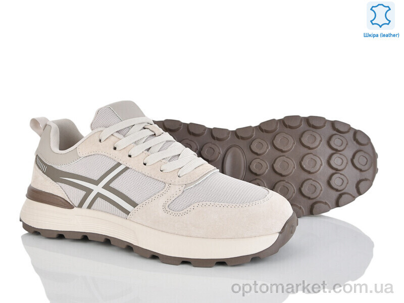 Купить Кросівки чоловічі 2662-4 MD бежевий, фото 1