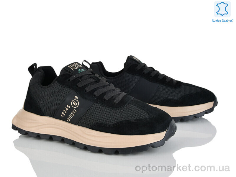 Купить Кросівки чоловічі 2665-3 MD чорний, фото 1