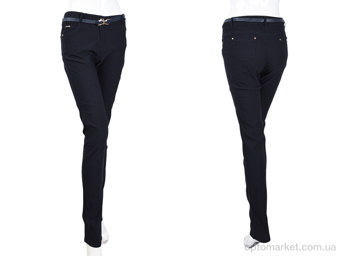 Купить Брюки жіночі 2670-1 navy (08954) Obuvok синій, фото 3