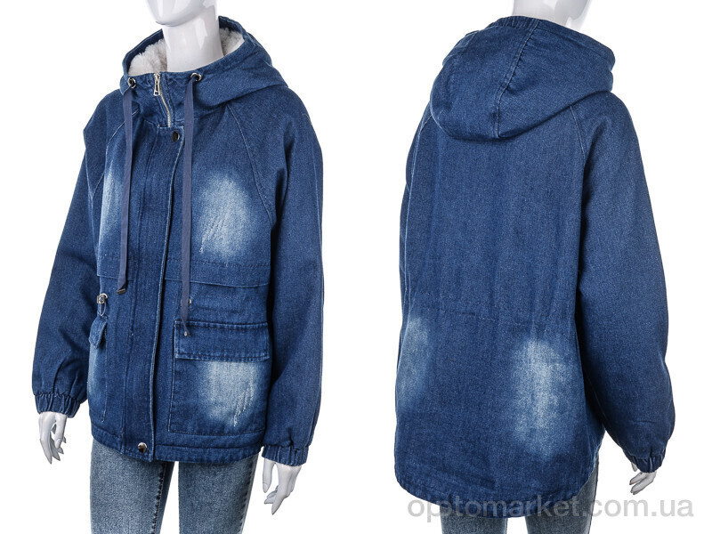Купить Куртка жіночі 2675-3019 blue Saint Wish синій, фото 3