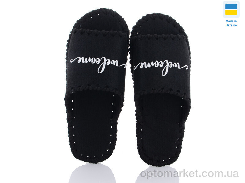 Купить Капці жіночі 267W чорний Vends чорний, фото 2