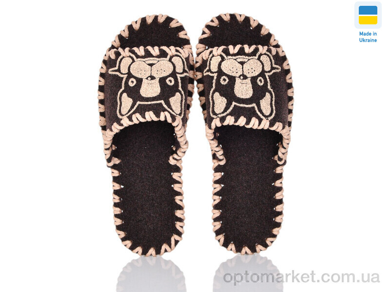 Купить Капці жіночі 268W коричневий Vends коричневий, фото 1