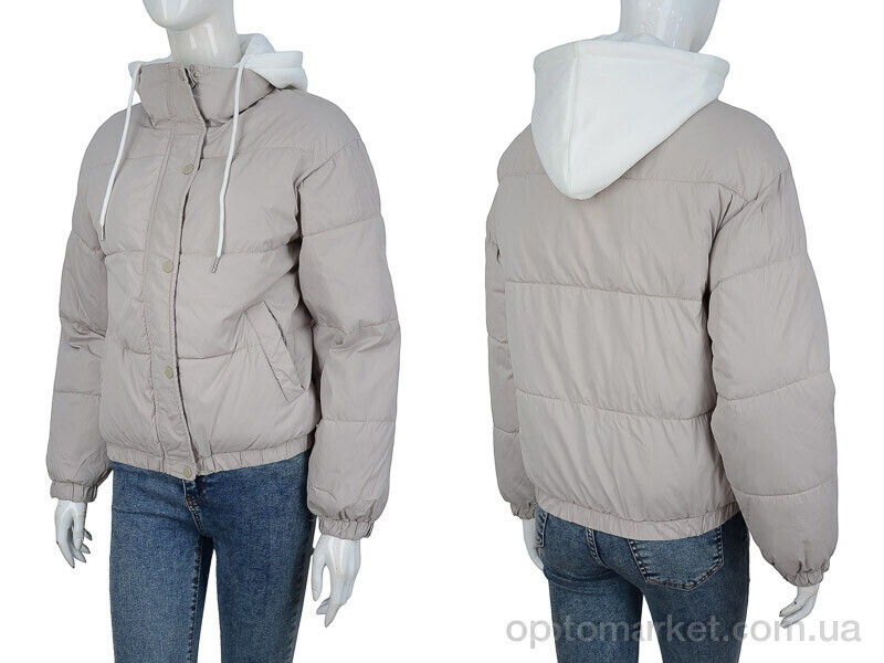 Купить Куртка жіночі 270 beige TurnHug бежевий, фото 3