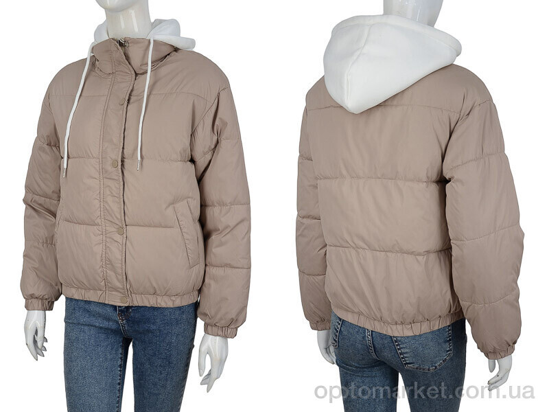 Купить Куртка жіночі 270 d.beige TurnHug бежевий, фото 3