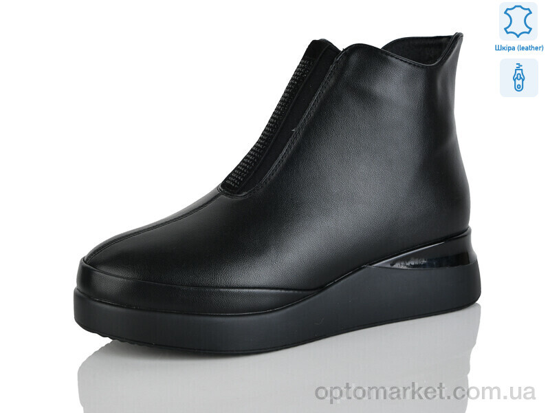 Купить Черевики жіночі 2703-1 Yimeili чорний, фото 1