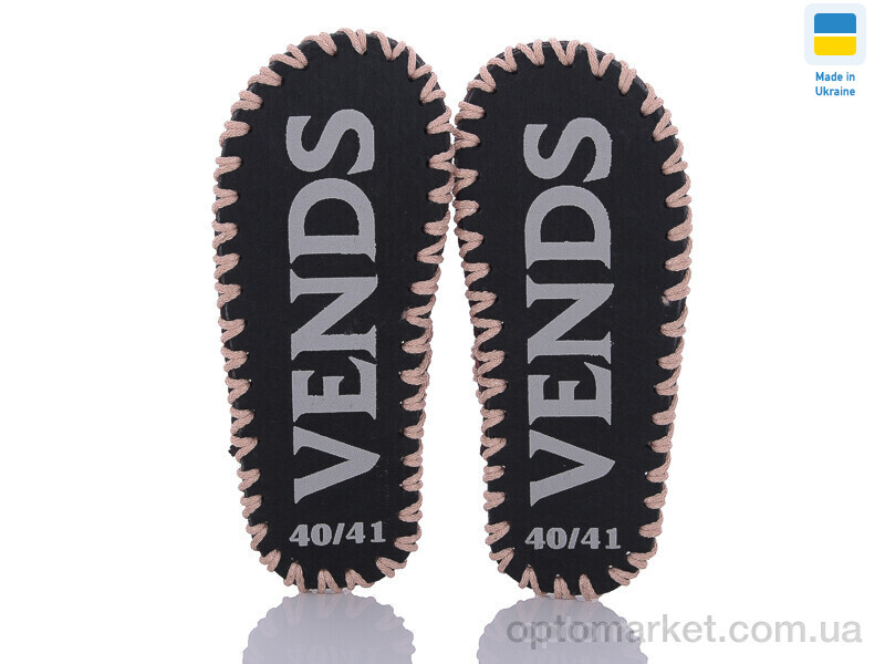 Купить Капці жіночі 271 бордовий Vends бордовий, фото 3